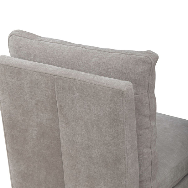Accent Dining Chair w/ Casters - Truffle - 733-ADC90-TR