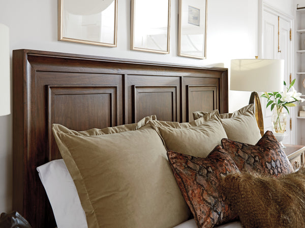 Walnut Creek Wood Panel Headboard 6/0 California King