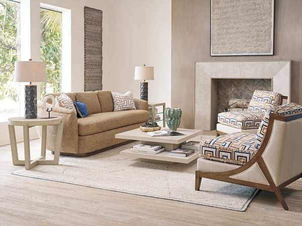Shasta Round Lamp Table