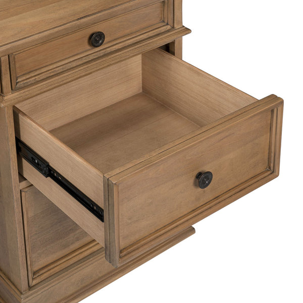 Reynolda Jr Executive Desk Base - 757-HO105B