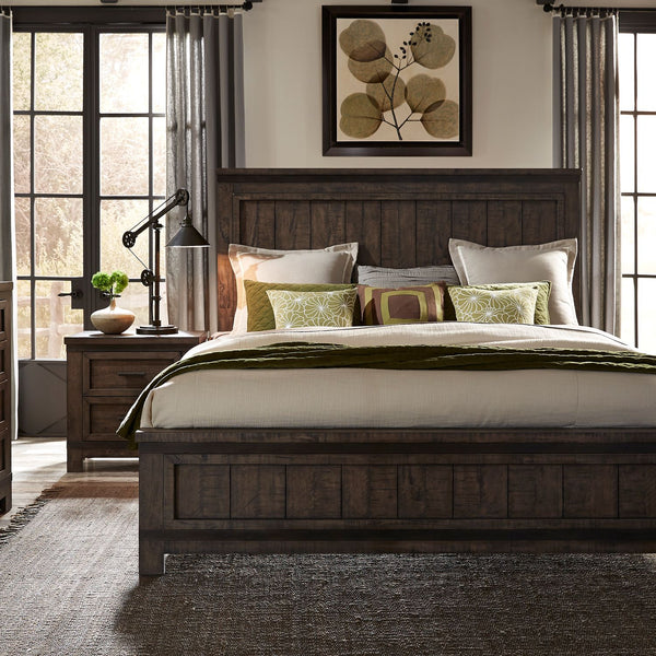 Thornwood Hills King California Panel Bed - 759-BR-CPB