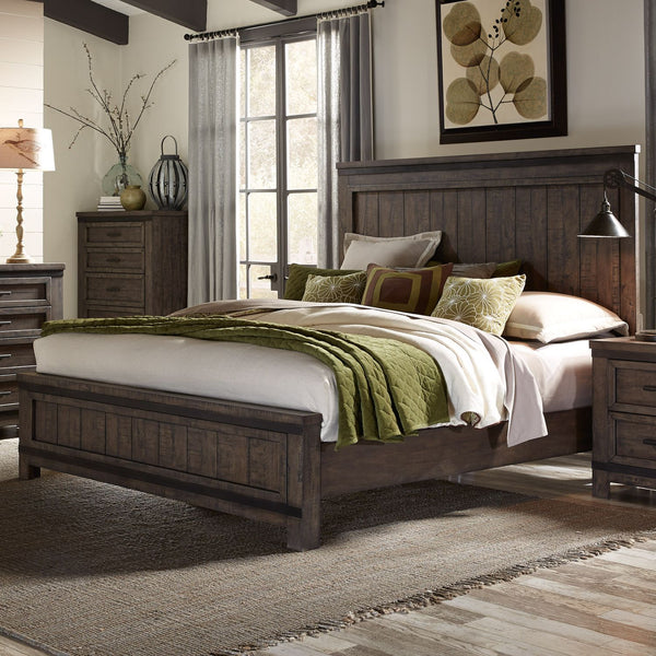Thornwood Hills King California Panel Bed - 759-BR-CPB