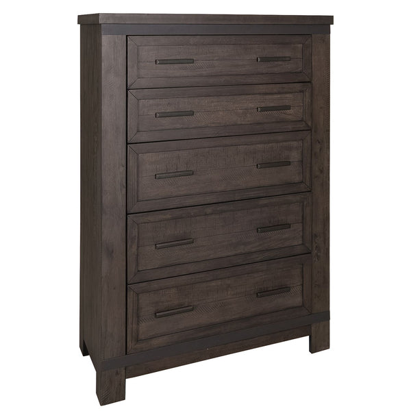 Thornwood Hills King Two Sided Storage Bed, Dresser & Mirror, Chest, Night Stand - 759-BR-K2SDMCN