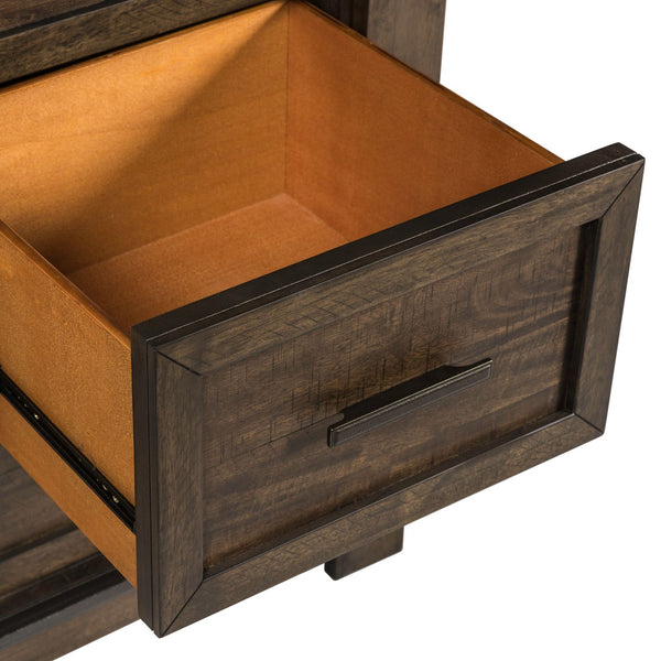 Thornwood Hills King Two Sided Storage Bed, Dresser & Mirror, Chest, Night Stand - 759-BR-K2SDMCN