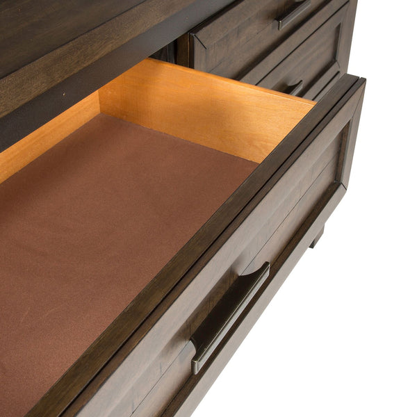 Thornwood Hills King Two Sided Storage Bed, Dresser & Mirror, Chest, Night Stand - 759-BR-K2SDMCN