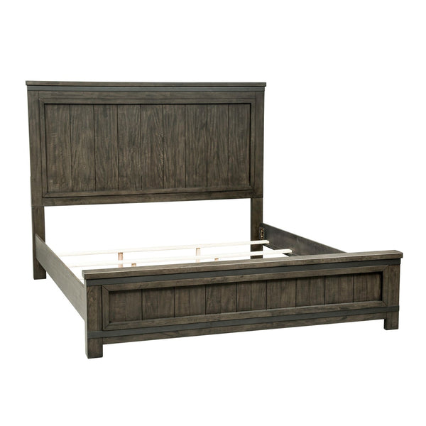 Thornwood Hills King Panel Bed, Dresser & Mirror, Chest - 759-BR-KPBDMC