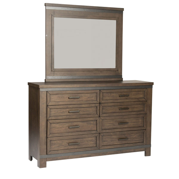Thornwood Hills King Panel Bed, Dresser & Mirror, Chest - 759-BR-KPBDMC