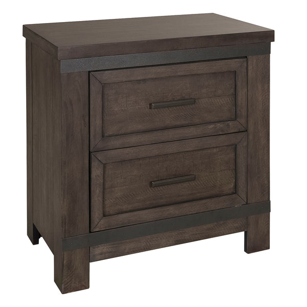 Thornwood Hills King Panel Bed, Dresser & Mirror, Chest, Night Stand - 759-BR-KPBDMCN