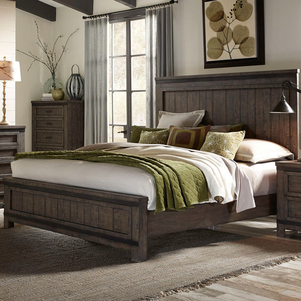 Thornwood Hills Queen Panel Bed - 759-BR-QPB