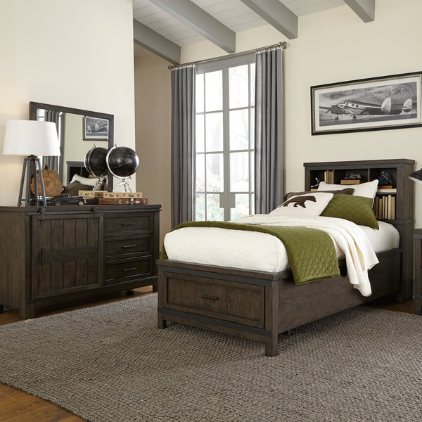 Thornwood Hills Twin Bookcase Headboard - 759-BR11B