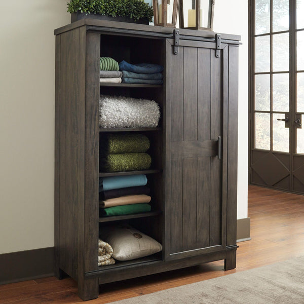 Thornwood Hills Sliding Door Chest - 759-BR42