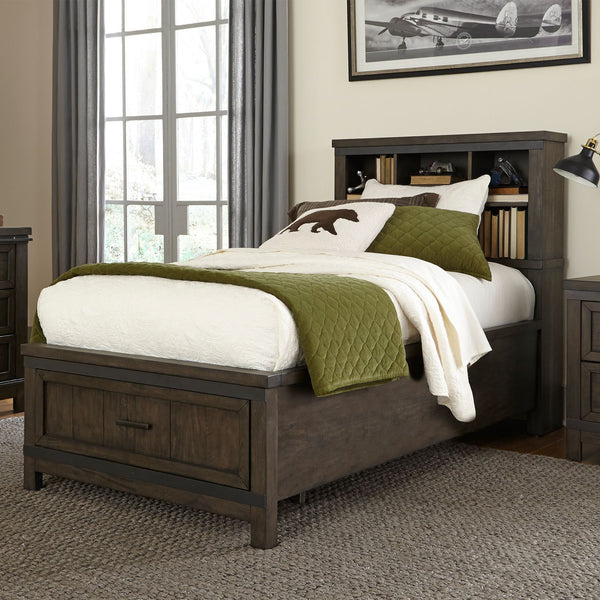 Thornwood Hills Full Bookcase Bed - 759-YBR-FBB