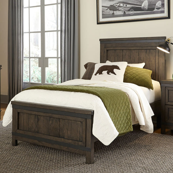 Thornwood Hills Twin Panel Bed - 759-YBR-TPB