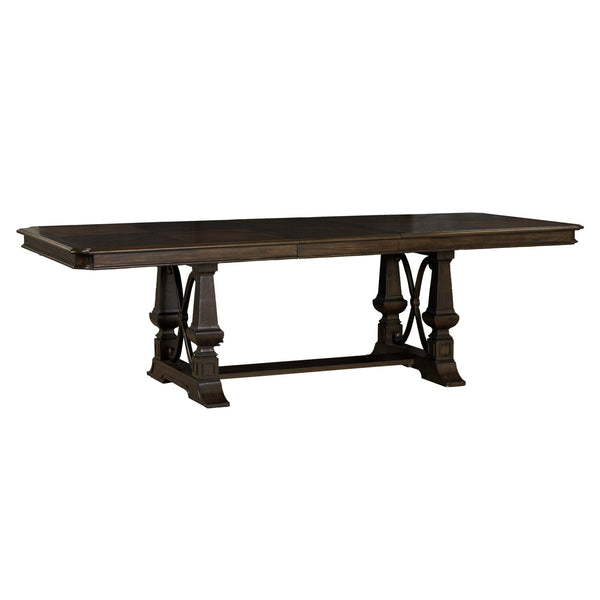 Providence Park Trestle Table Set - 765-DR-TRS