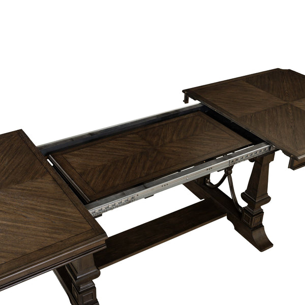 Providence Park Trestle Table Set - 765-DR-TRS
