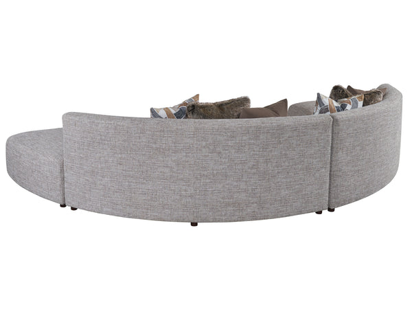 Alston Armless Curved Sofa