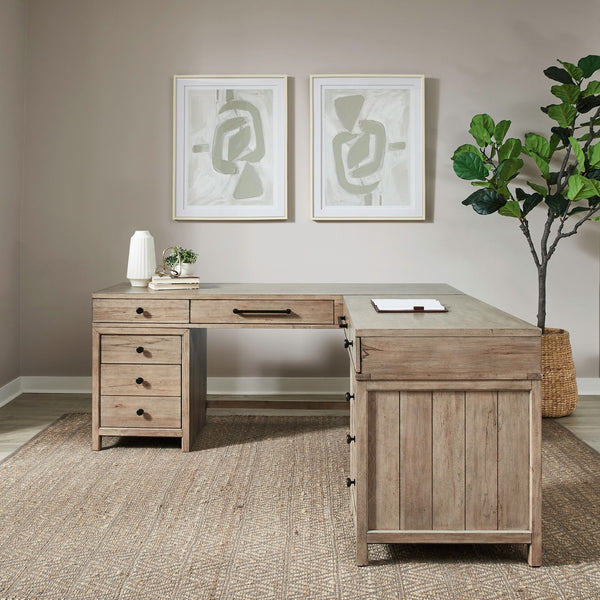 Proximity Place L Shaped Desk Set - 780-HO-LSD