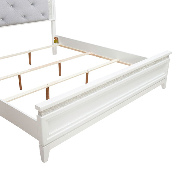 Reflections King Uph Bed - 781-BR-KUB
