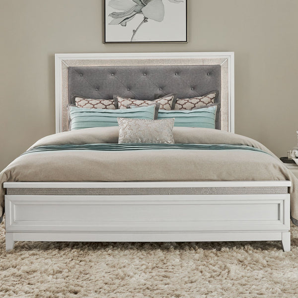Reflections Queen Uph Bed - 781-BR-QUB