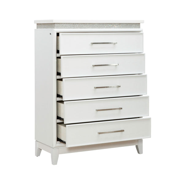 Reflections 5 Drawer Chest w/ Lights - 781-BR41
