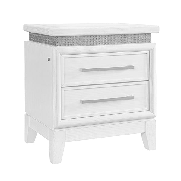 Reflections Nightstand w/ Charging Station - 781-BR60