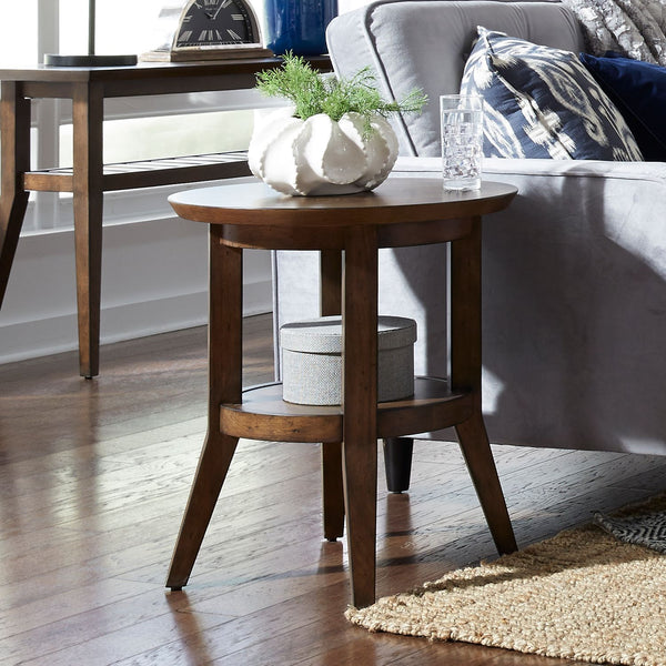 Ventura Blvd Round End Table - 796-OT1021