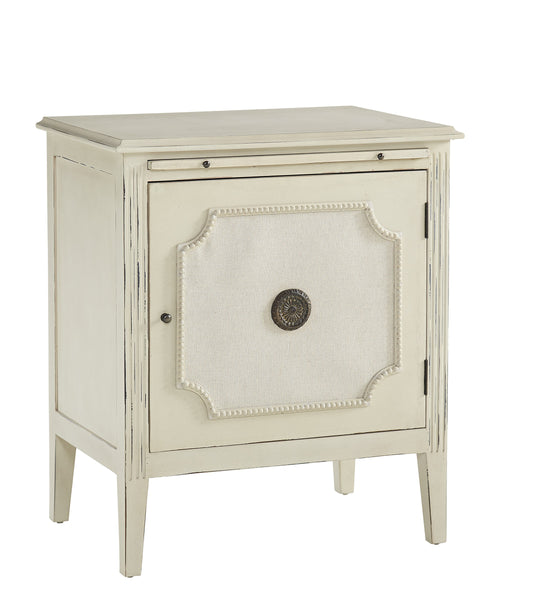 Linen & Beaded Front End Table - 32018AD81