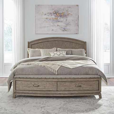 Avalon King Panel Storage Bed