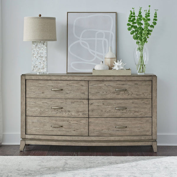 Avalon Queen Panel Storage Bed, Dresser & Mirror, NS - 805-BR-QPBSDMN