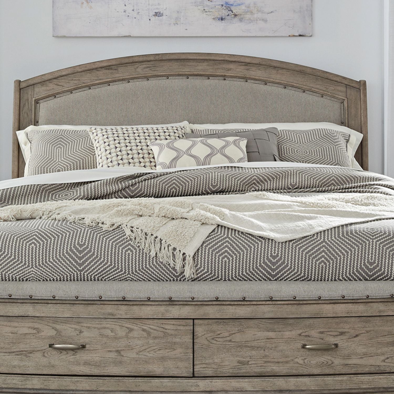 Avalon King Upholstered Headboard