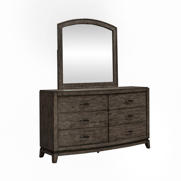 Avalon Dresser & Mirror - 805B-BR-DM