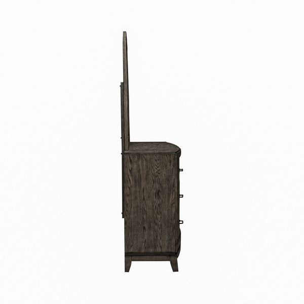 Avalon Dresser & Mirror - 805B-BR-DM