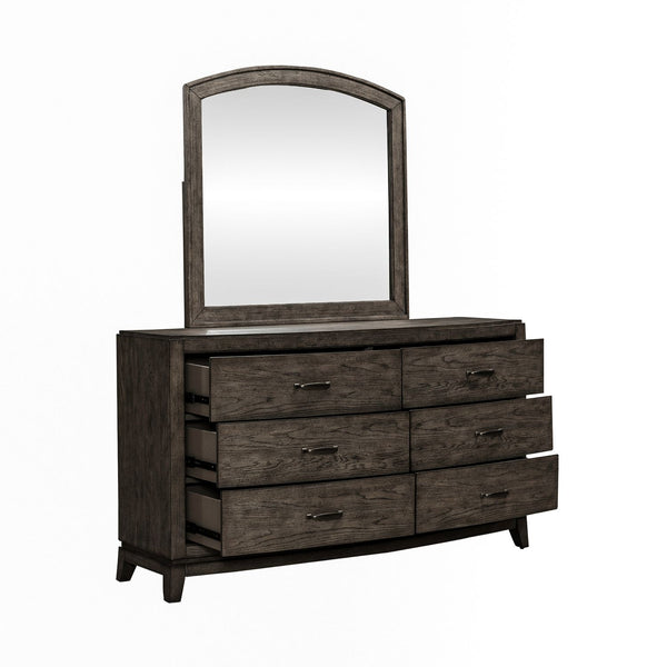 Avalon Dresser & Mirror - 805B-BR-DM