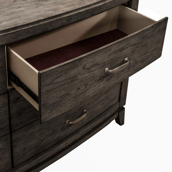 Avalon Dresser & Mirror - 805B-BR-DM