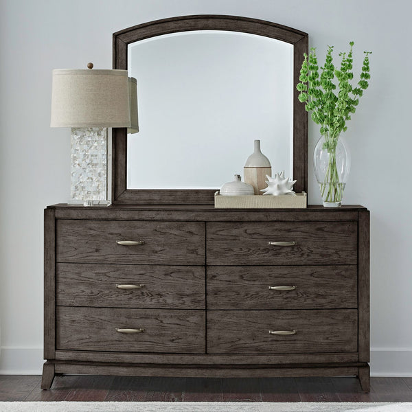 Avalon Dresser & Mirror - 805B-BR-DM