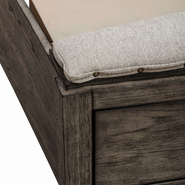 Avalon Queen Uph Storage Bed - 805B-BR-QUS