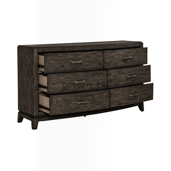Avalon 6 Drawer Dresser - 805B-BR31