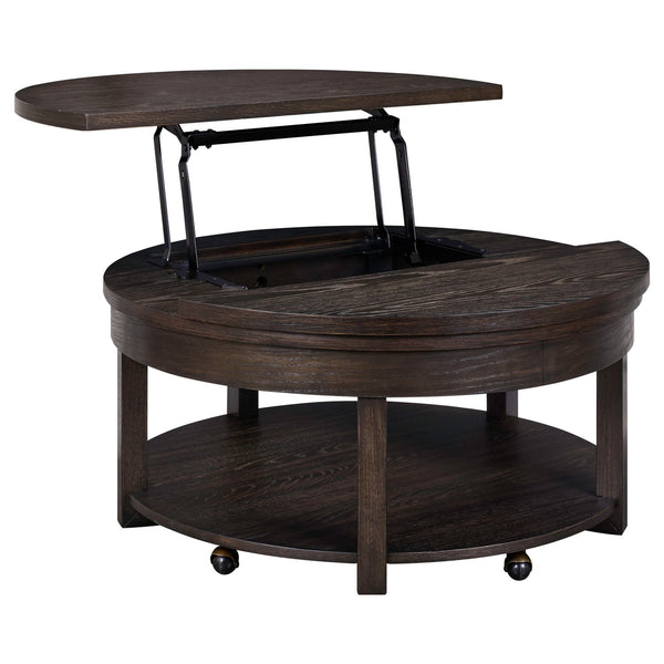 Weston Round Lift Top Cocktail Table - 811-OT1010