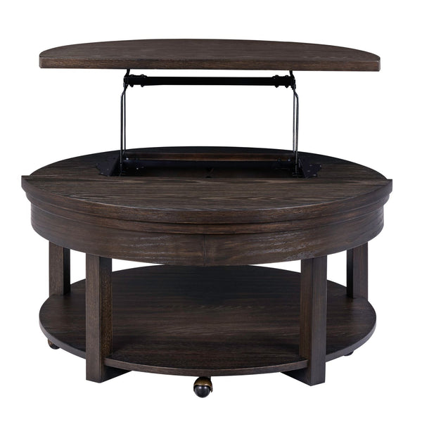 Weston Round Lift Top Cocktail Table - 811-OT1010