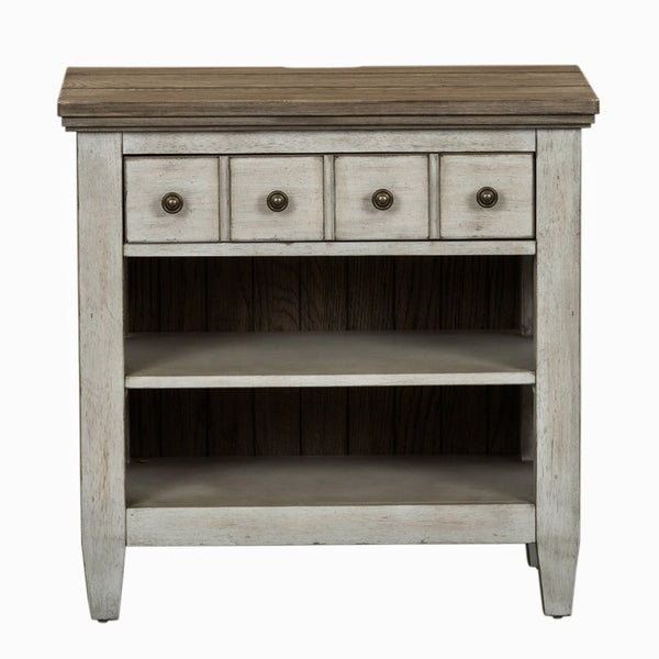 Heartland King California Panel Bed, Dresser & Mirror, Chest, Night Stand - 824-BR-CPBDMCN