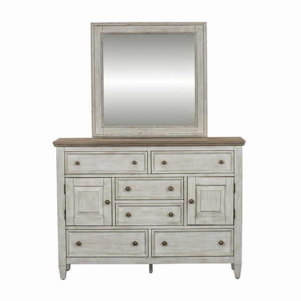 Heartland Dresser & Mirror - 824-BR-DM