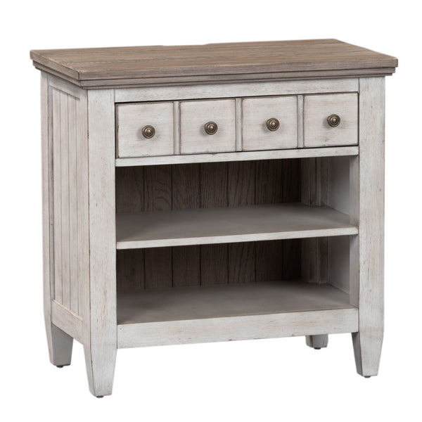 Heartland 1 Drawer Night Stand w/ Charging Station - 824-BR61