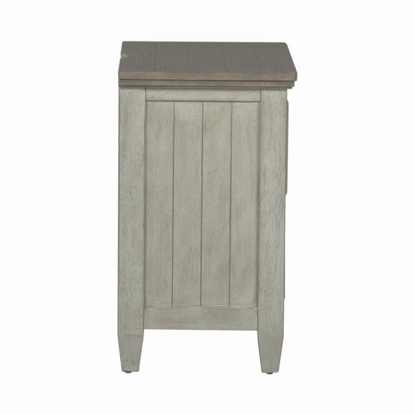 Heartland 2 Drawer Night Stand w/ Charging Station - 824-BR63