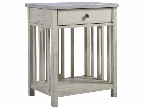 Bedside Table with Stone Top