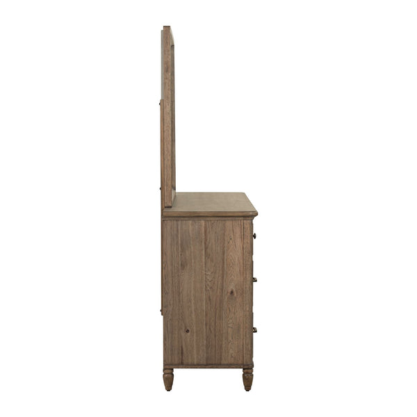 Hickory Grove Dresser & Mirror - 866-BR-DM