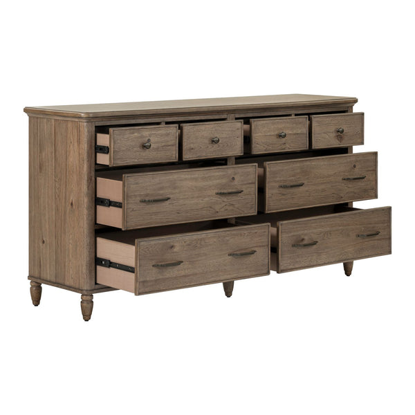 Hickory Grove 8 Drawer Dresser - 866-BR31