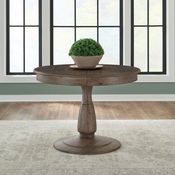 Hickory Grove Pedestal Table Set - 866-DR-PDS