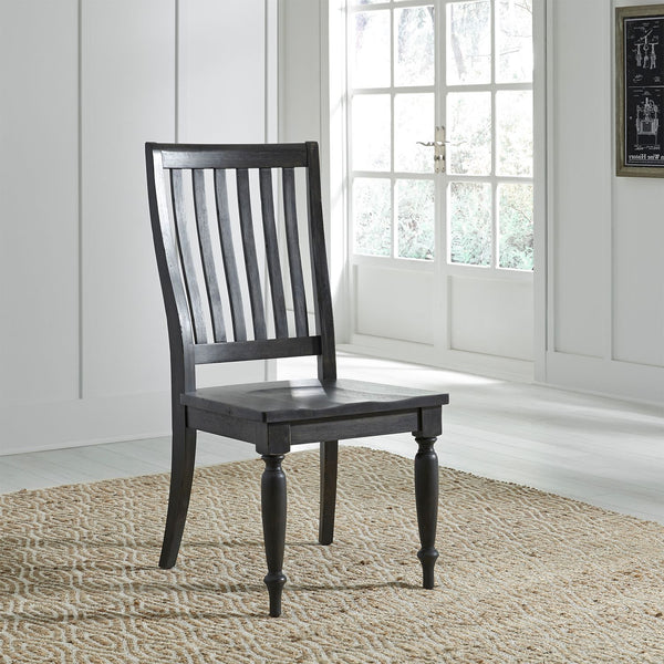 Harvest Home Slat Back Side Chair (RTA) - 879-C1500S