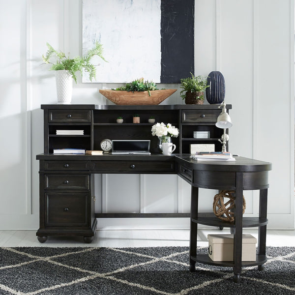 Harvest Home L Shaped Desk Set - 879-HO-LSD