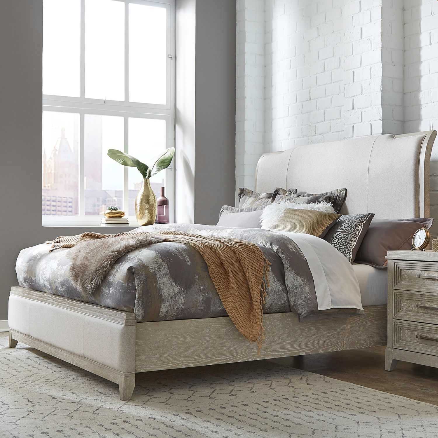 Belmar King Upholstered Bed